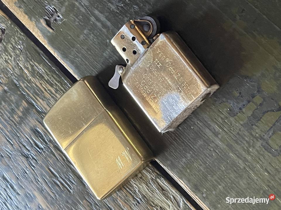 Kolekcjonerska zapalniczka Zippo złota Kraków