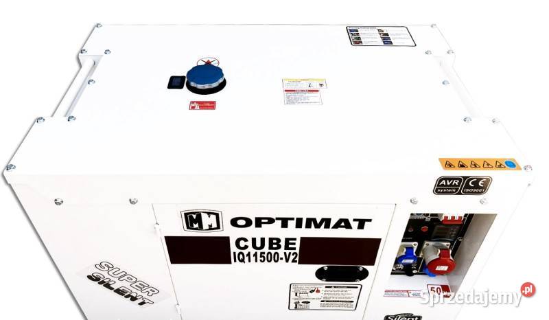 GENERATOR OPTIMAT IQ11500V2 CUBE 11KW DIESEL Mikołów
