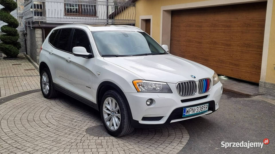 BMW X3 XDrive Panorama Skóry 245 GWARANCJA Zakup wspomaganie kierownicy Płońsk