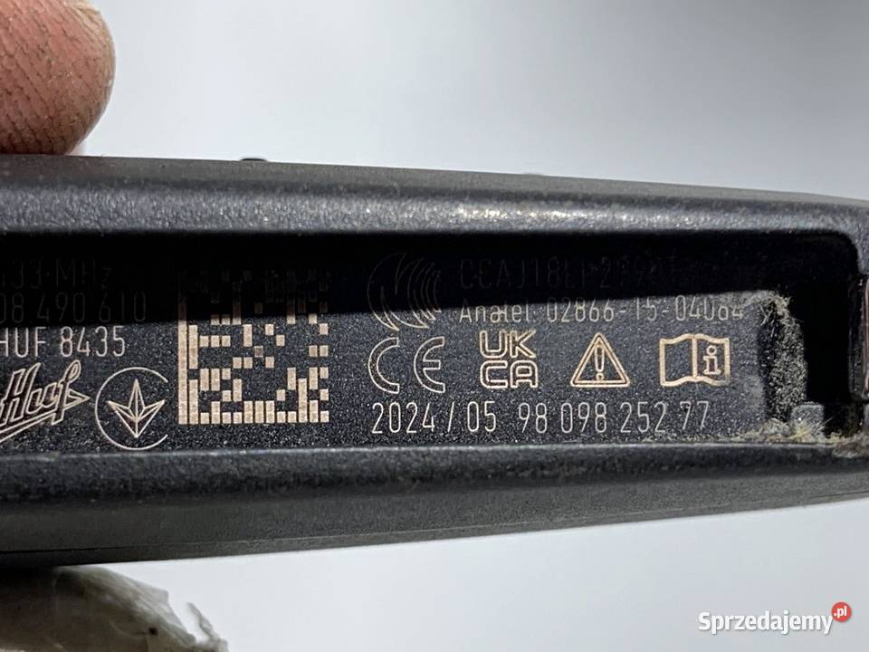 KLUCZYK TOYOTA PROACE 9809825277 PILOT podkarpackie