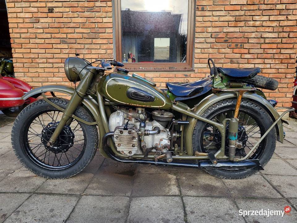 M 72 emka kijowska ural k 750 Mt nw dniepr Rok produkcji 1956 Mogilno