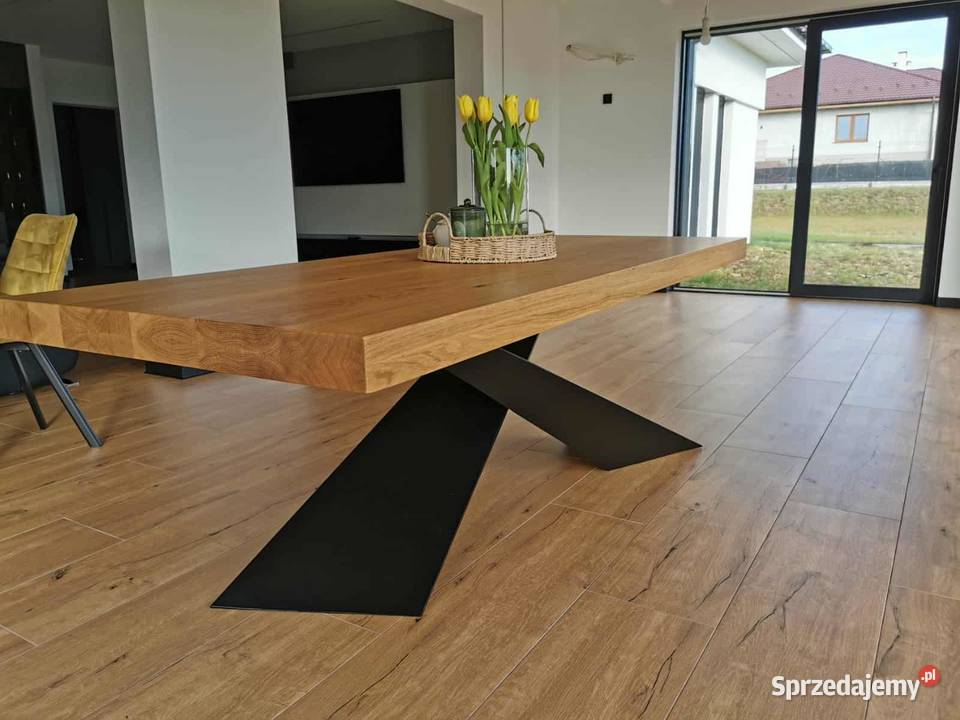 Stół debowy Loft industrial rustikal nowy Rzeszów