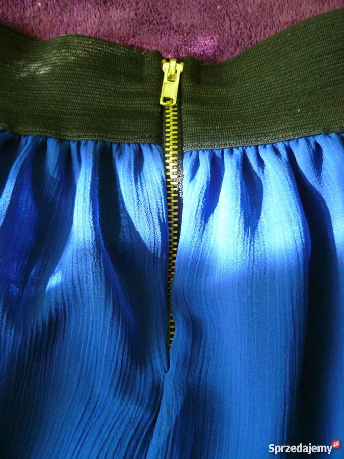 Niebieska spódnica spódniczka mini Wrocław