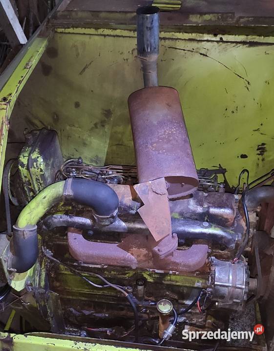 Silnik Claas Mercator Perkins 6 Biskupiec-Kolonia Druga