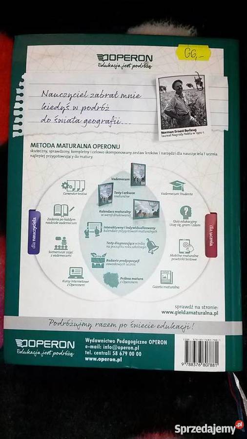 Matura 2014 Vademecum Geografia zakres Przedbórz sprzedam