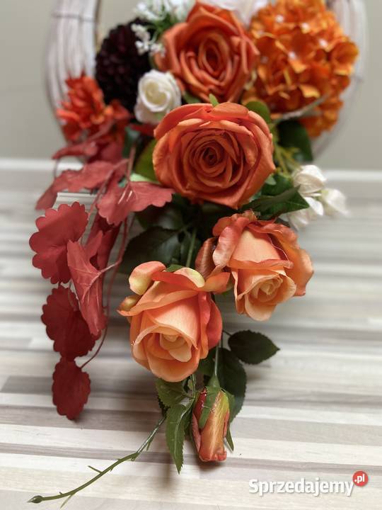 Kompozycja kwiaty sztuczne wielkopolskie Kalisz