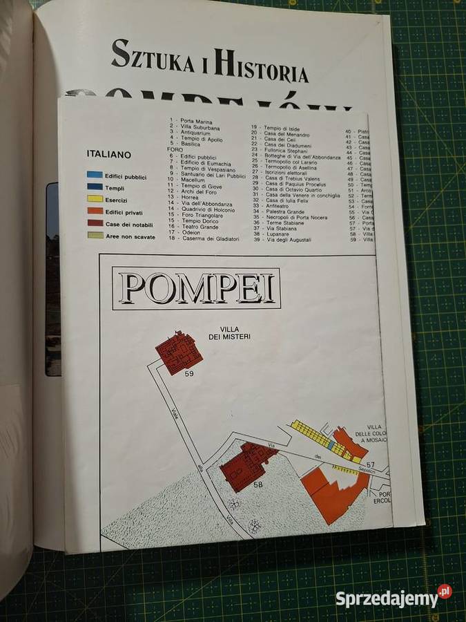 Sztuka i historia Pompejów Bonechi