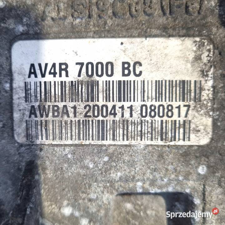 SKRZYNIA BIEGÓW AV4R7000BC Ford Kuga 20 TDCI 4X4 Chełm