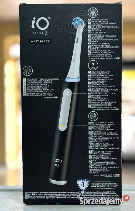 Nowa Szczoteczka Elektryczna OralB iO Series 3 Pielęgnacja zębów Elbląg