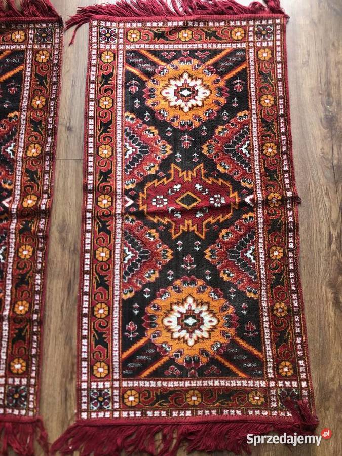 Gobelin Kilim Makatka Bieżnik z PRL Vintage Kraków sprzedam