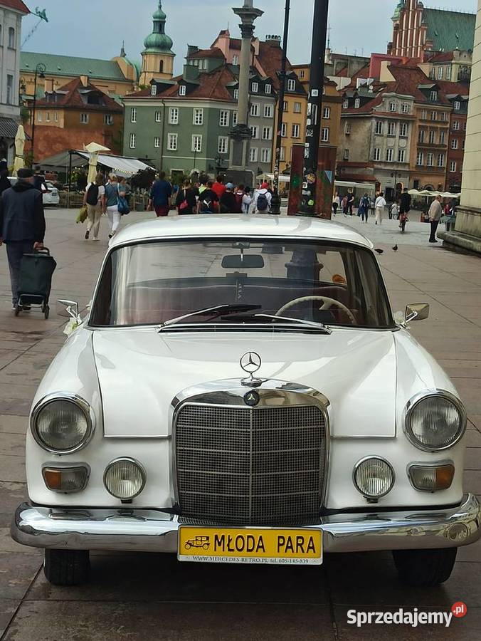 Zabytkowy mercedes do ślubu Warszawa Marki Ząbki