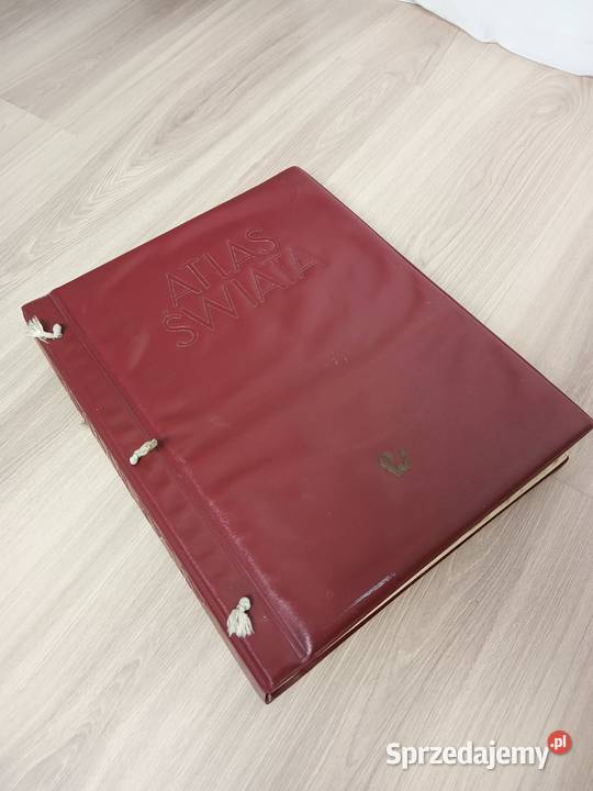 Atlas świata PWN 1962 Mapy i przewodniki Kraków