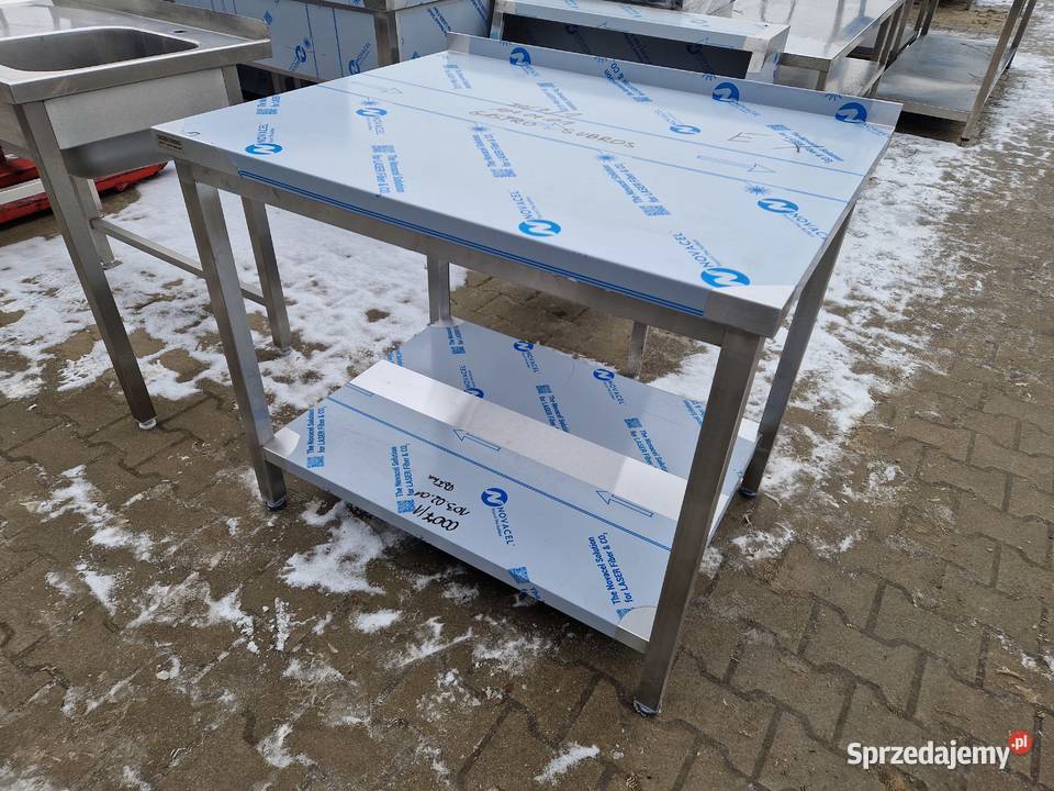 Stół Gastronomiczny Z Półką Stal Nierdzewna Ostrów Wielkopolski