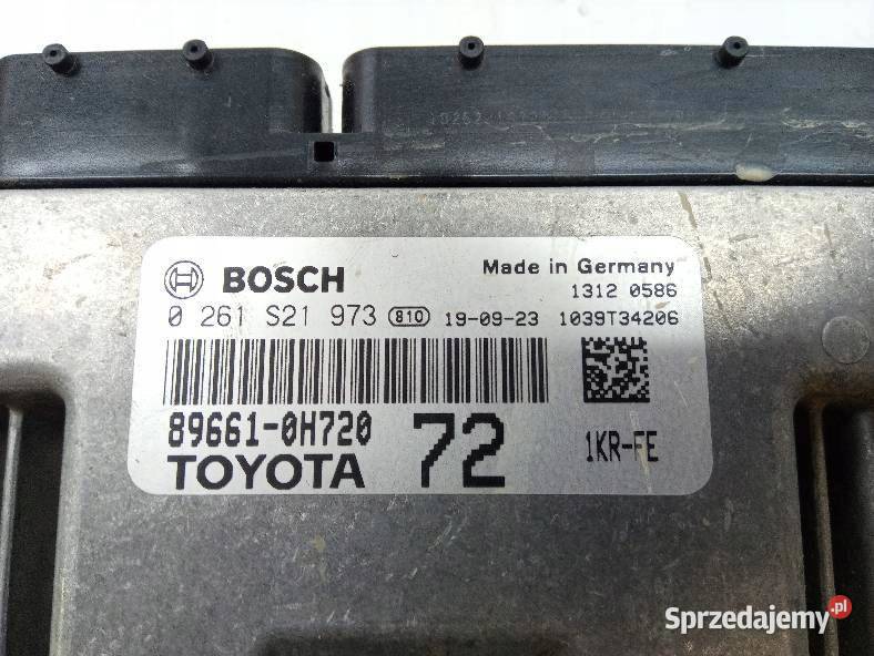 STEROWNIK SILNIKA 896610H720 0261S21973 Toyota