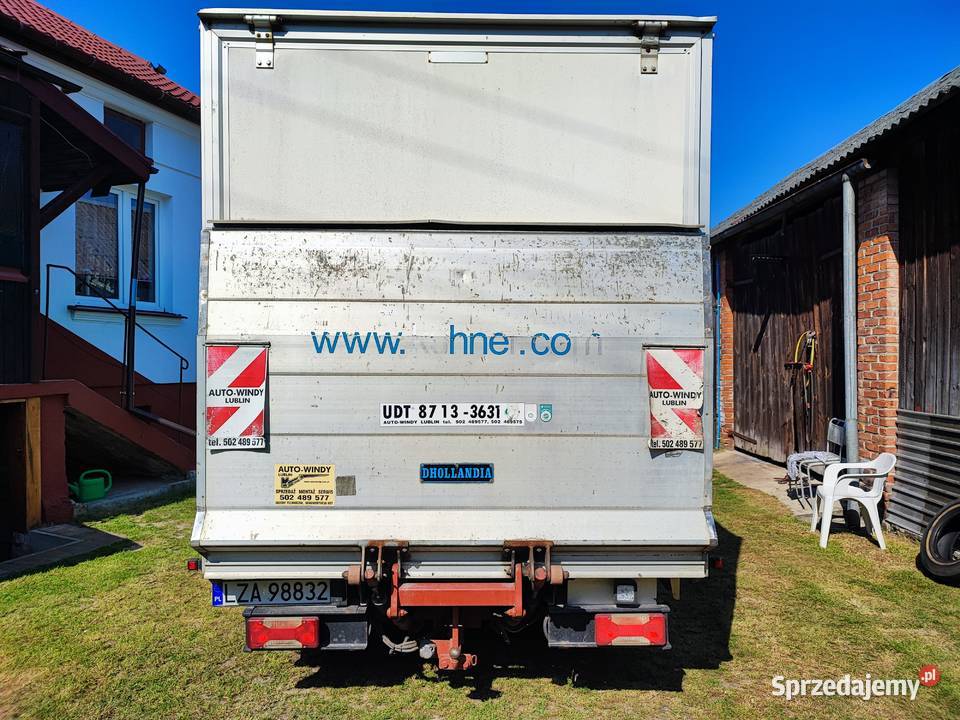Iveco Daily 35C13 28 Unijet kontener 2002r winda manualna Samochody dostawcze Krasnobród
