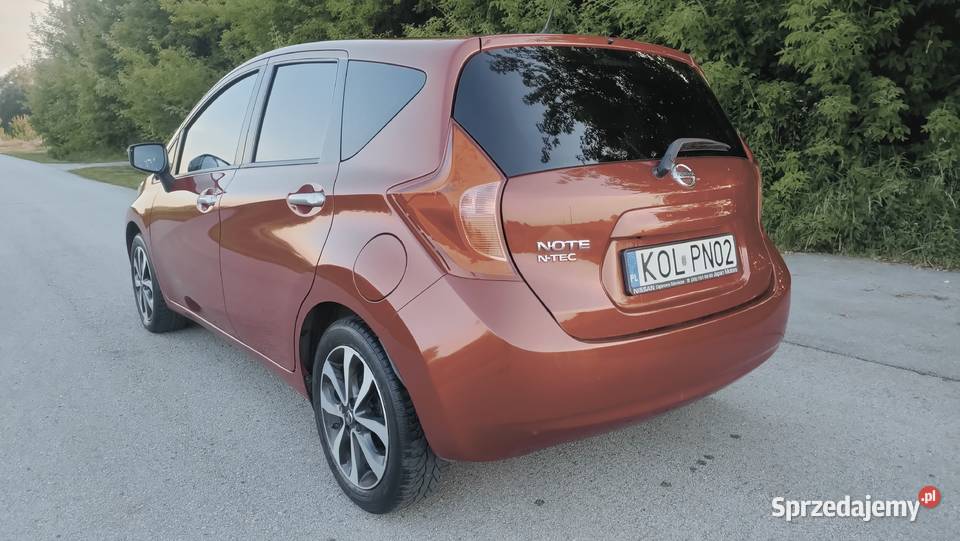 Nissan note 2015 I właściciel kupiony w polskim wielofunkcyjna kierownica Note Słomniki