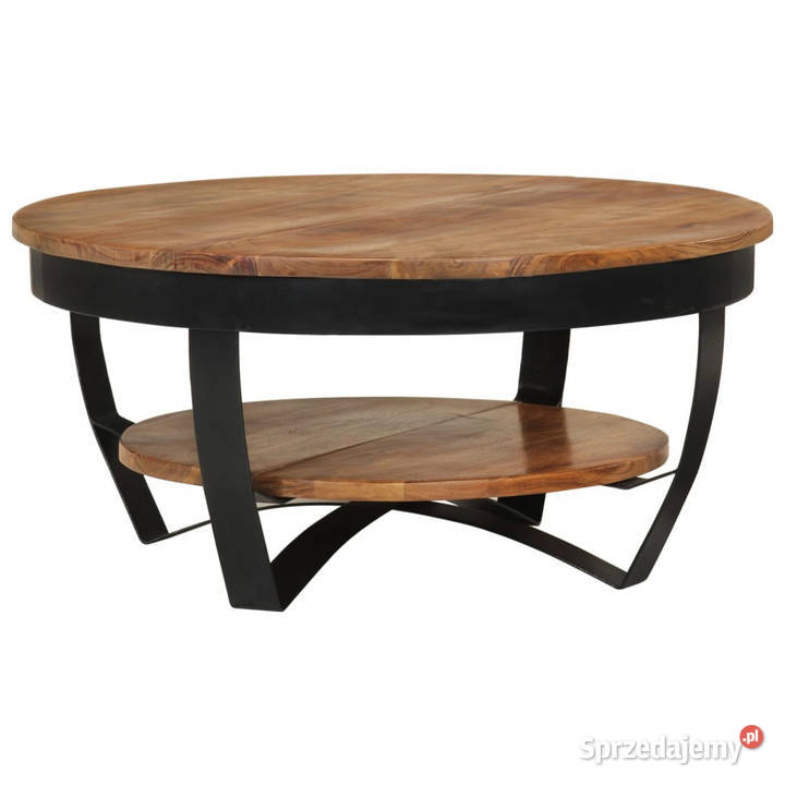 Stolik kawowy 65 x 65 x 32 lite drewno akacjowe Warszawa sprzedam