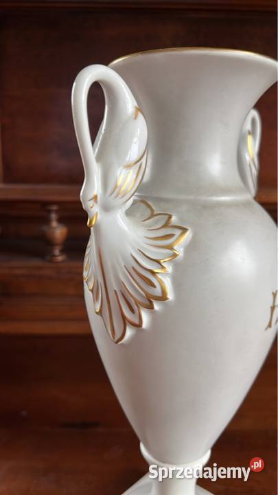 Amfora Wazon Alka Kunst Germany 1955 60 r Porcelana i szkło Gdańsk
