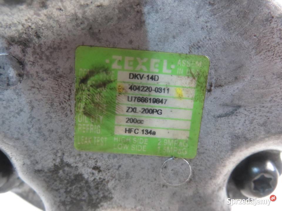 KOMPRESOR KLIMATYZACJI OPEL FRONTERA 25 TDS małopolskie