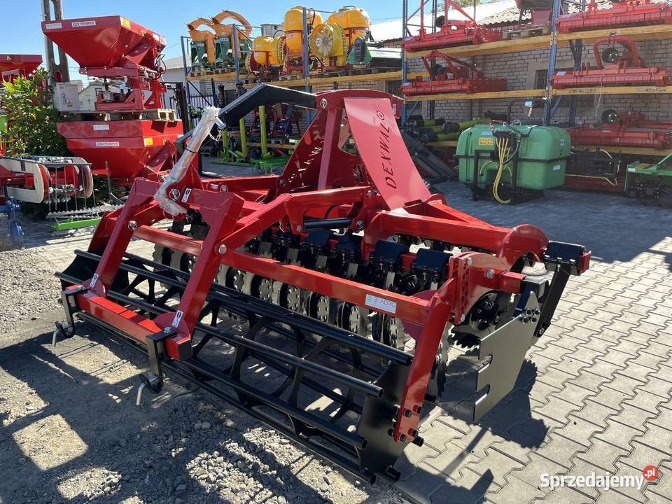 Agregat talerzowy Brona TUR 30 DEXWAL agrolift Golub-Dobrzyń