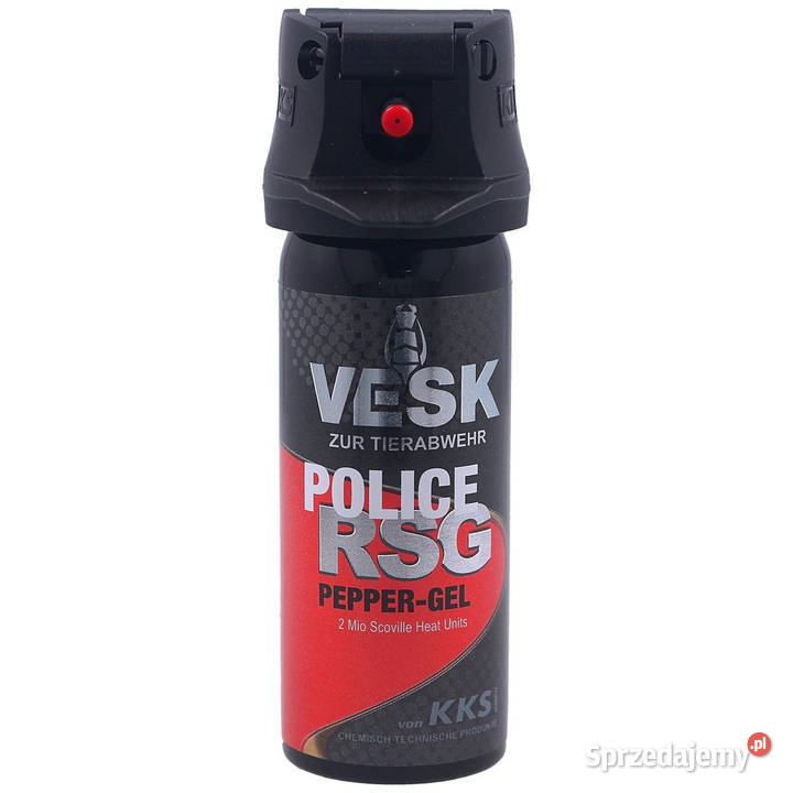Gaz pieprzowy KKS VESK RSG Police Gel 2mln SHU Maciejowice sprzedam