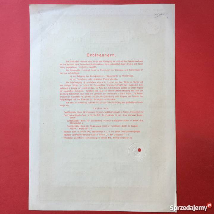 24 Papiery wartościowe 200 reichsmark