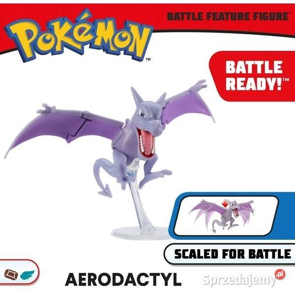 Figurka POKEMON Aerodaktyl Ptera z Funkcją Ataku