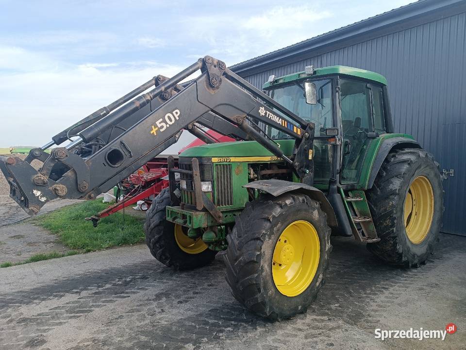 John Deere 6810 z turem John Deere Suwałki sprzedam
