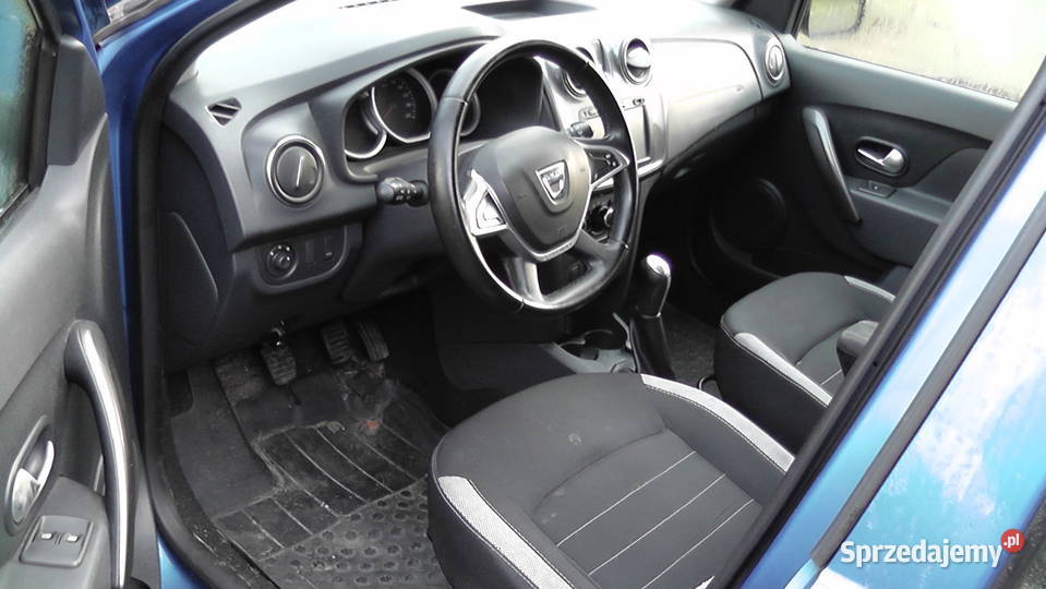 Dacia Sandero Stepway 2017r uszkodzony Zarejestrowany w Polsce Szczecinek