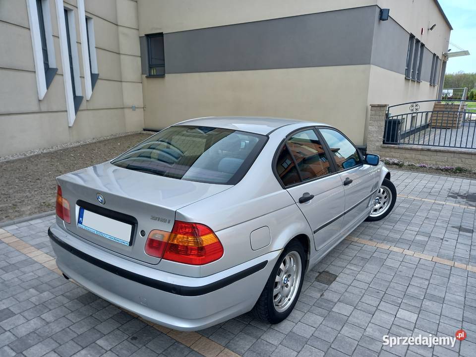 BMW E46 318i 20 benz 143 2003r Lift Titansilber