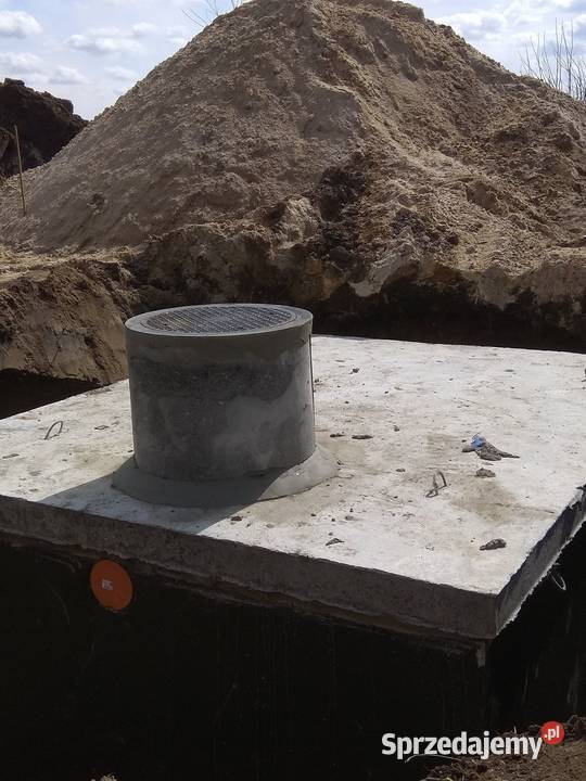 zbiorniki betonowe na szambo deszczówkę 8m3 dwukomorowe