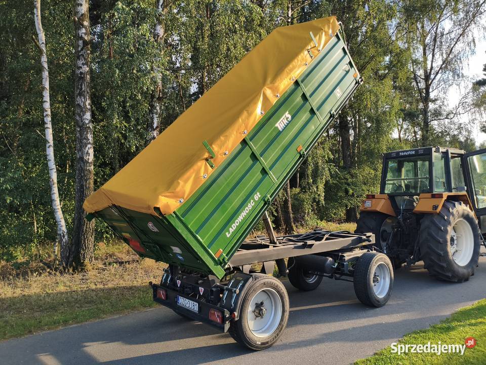 Przyczepa wywrotka 7ton na 3 strony ifa thk5 Przyczepy rolnicze Puławy