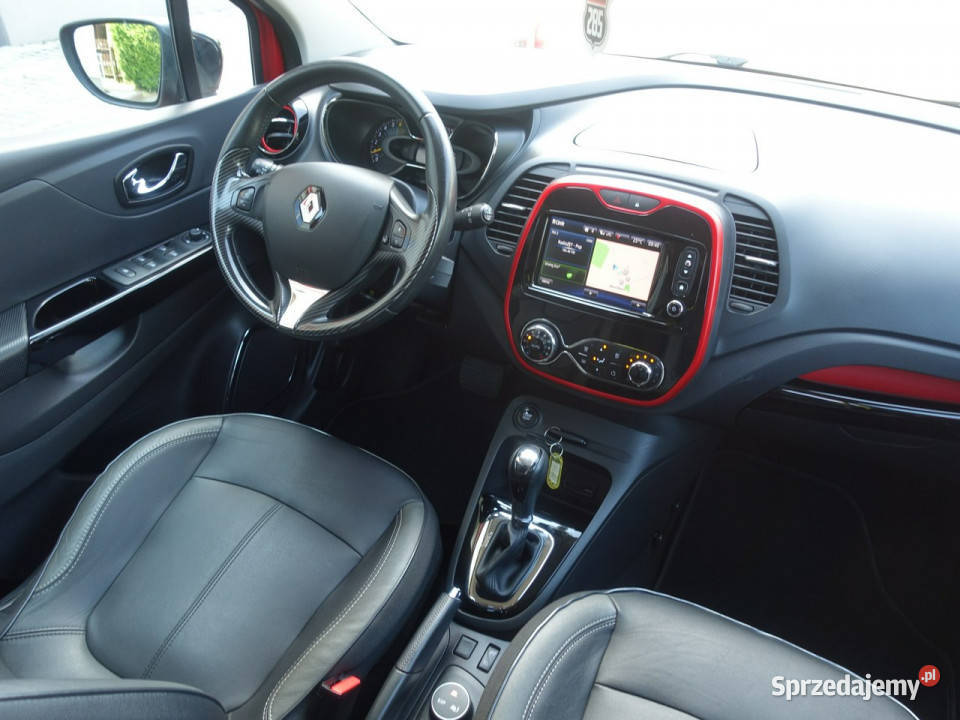 Renault Captur 12i Automat Navi Skóra Alu Ledy Rok produkcji 2015 śląskie