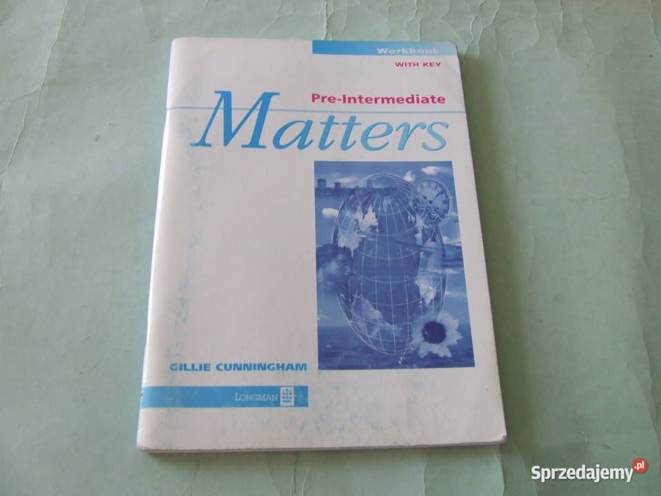 Matters Pre Intermediate Students Book Workbook Książki do nauki języka obcego Oborniki Śląskie sprzedam