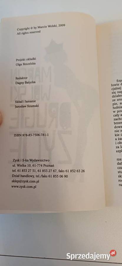 Drugie życie Marcin Wolski mazowieckie Warszawa