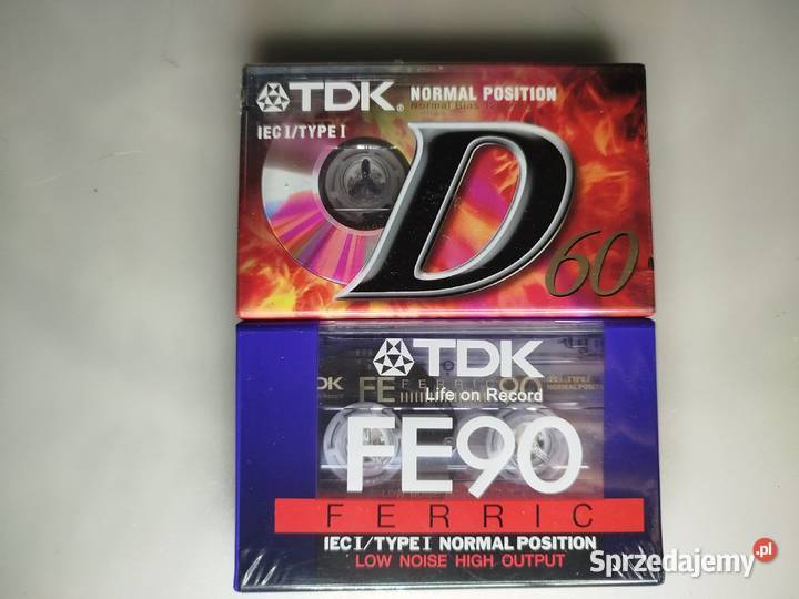 Kasety Magnetofonowe zafoliowane 2 Płyty i kasety Zgierz