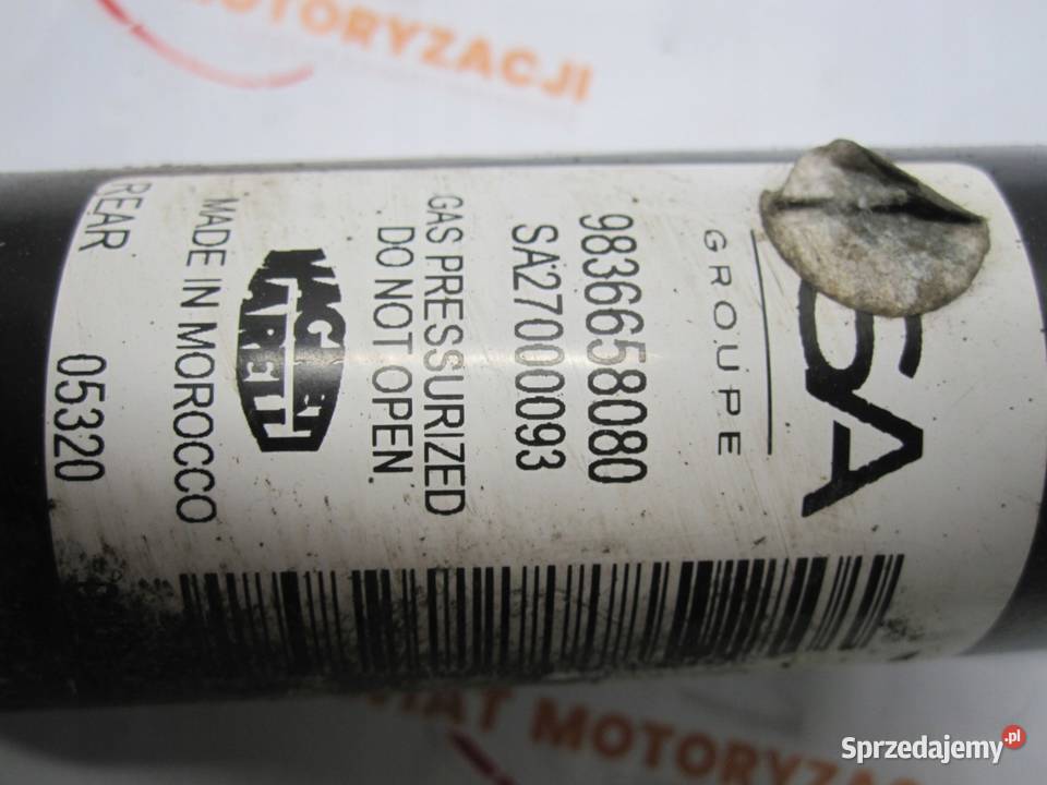 PEUGEOT 2008 II GT LINE 22r amortyzatory tył Amortyzatory świętokrzyskie Kielce