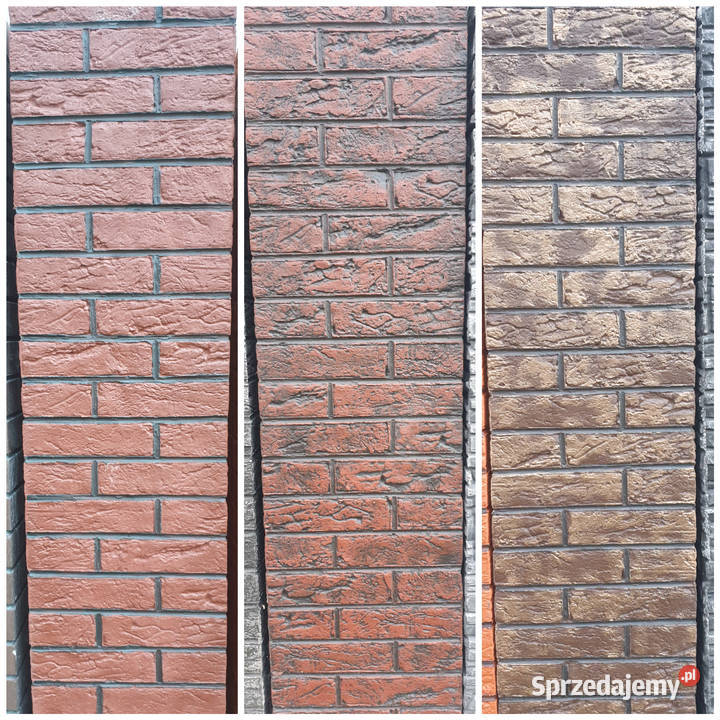 Ogrodzeniai imitacja kamienia ala klinkier Ogrodzenia i bramy Konin sprzedam