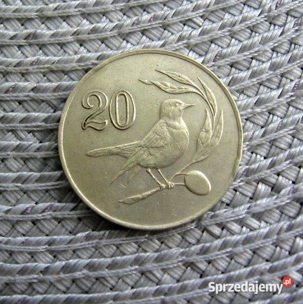 Cypr 20 Cent 1995r Kalisz