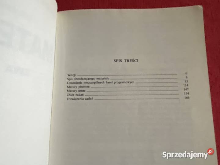 Vademecum maturzysty Matematyka EKaczmarska