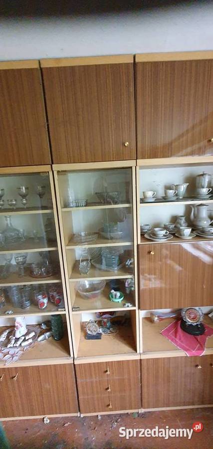 Meblościanka pokojowa PRL