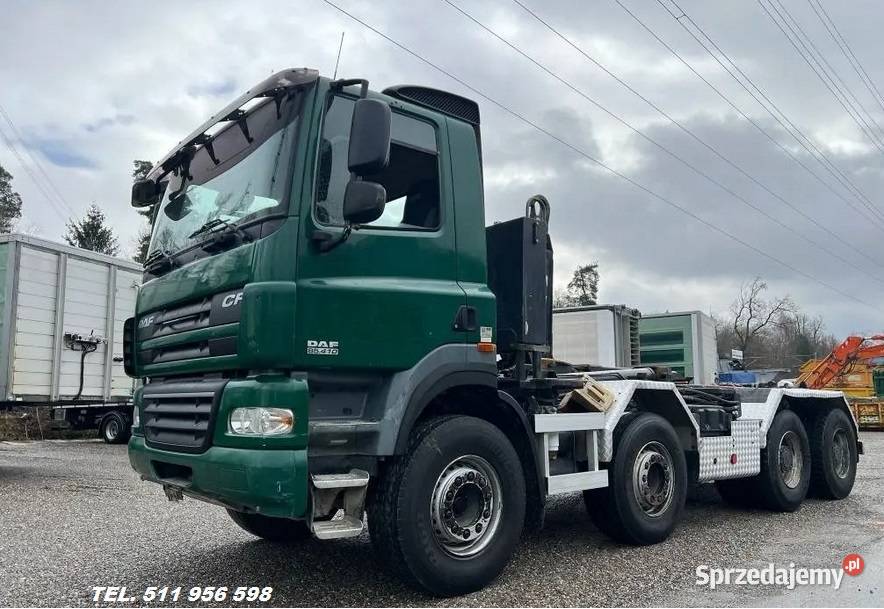Hakowiec 4 osiowy hakowiec 8x4 DAF CF 410 manual mazowieckie Warszawa