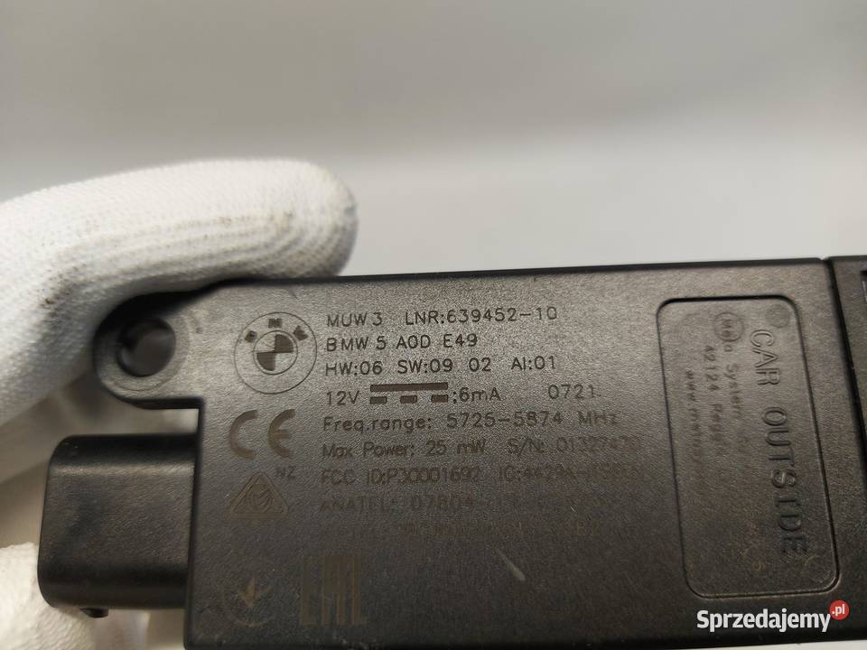 BMW G23 G22 M440i Cabrio Moduł alarmu 5A0DE49 osobowe