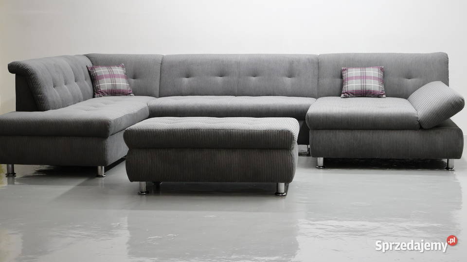 TMA NowY narożnik Wielkie U funkcja spania PUFA 82cm Dom i Ogród Poznań