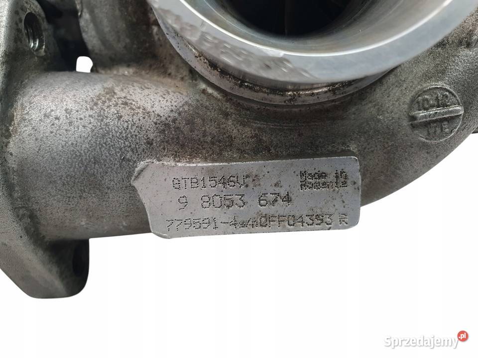 TURBOSPRĘŻĄRKA Opel Zafira B Astra H Meriva B 17 Chełm