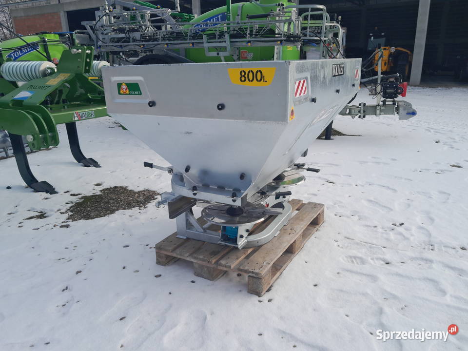 Rozsiewacz nawozów 800 l Tolmet sprzedam