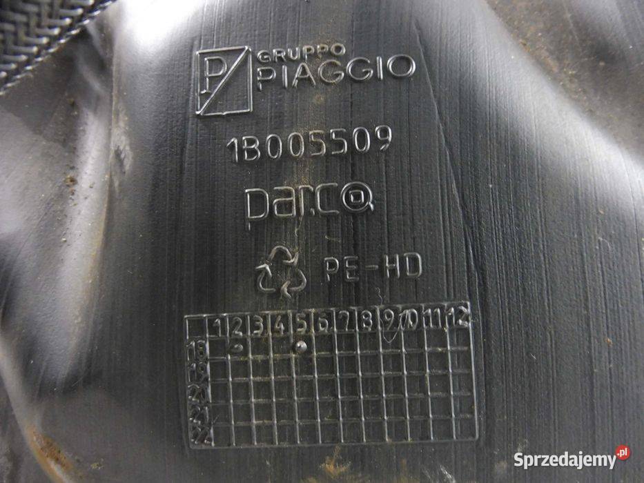 Piaggio MP3 500 zbiornik paliwa bak pompa Poznań