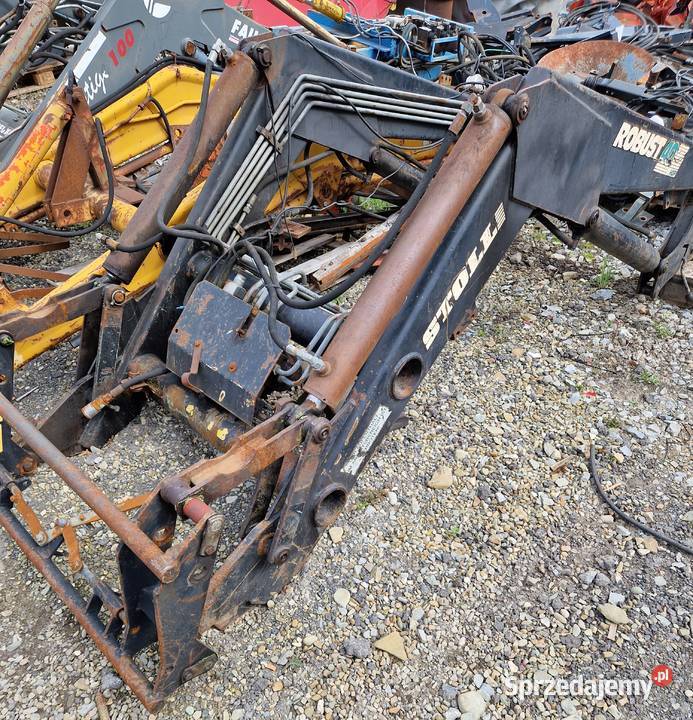 Adaptacja Mailleux Renault Ares 540 550 Tur Renault Ładowacze czołowe Łapczyca