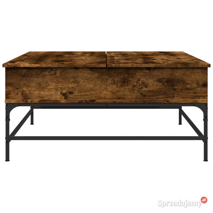 Stolik kawowy przydymiony dąb 95x95x45 WM3217066 Warszawa