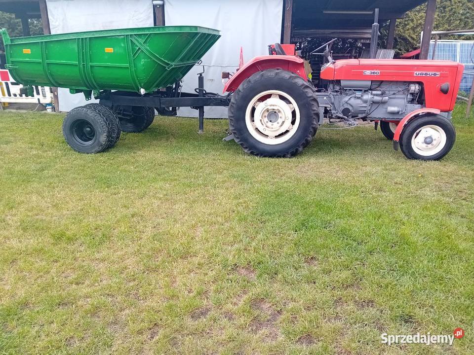 Traktor C 360 plus przyczepa Bytom